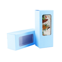 Boîtes d'expédition en carton pour tasses à café avec fenêtre en PVC, logo personnalisé, vente en gros
