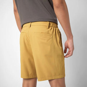 Shorts pour hommes en polyester/nylon respirant, tricoté, à séchage rapide, style streetwear, imprimé, longueur quart, pour l'été et les loisirs. - Product Image 2