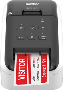 Impresora de Etiquetas de Códigos de Barras Térmica Inalámbrica Brother QL-810W-WIF con Resolución de 203 dpi y Tamaño de Papel de 50 mm - Product Image 2