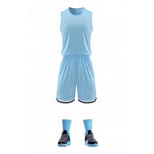 Maillots de basket-ball pour hommes, enfants et jeunes personnalisés maillot de basket-ball vierge en maille réversible imprimé uniforme de basket-ball personnalisé - Product Image 2