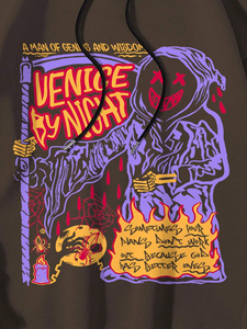 Pull à capuche imprimé pour hommes Sweat-shirt confortable en polaire pour hommes Sweat à capuche 100% coton Sweat à capuche avec logo personnalisé - Product Image 4