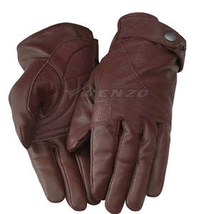 Heavy Duty Winter Safety Leather Touch Screen Dressing <b>Gloves</b> Eco-Friendly Breathable Cotton Lining Durable <b>Knitted</b> Protective - Product Image 2