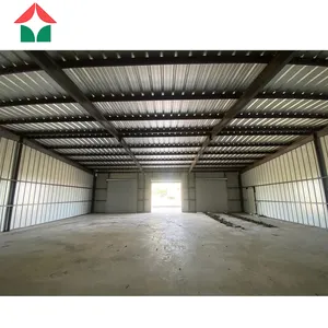 Prefabricated Metal Shed I Beam Structural Warehouse Workshop Building Steel Structure Building