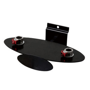 Système de rangement pour vélos à pédales en métal sur pied avec fixation murale pour présentoir de vente au détail - Product Image 6