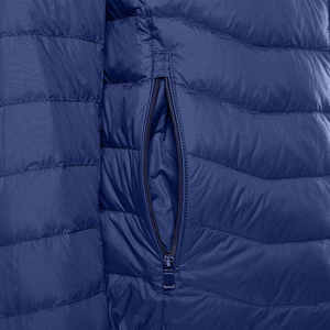 แจ็คเก็ตพัฟเฟอร์บุขนแบบมีฮู้ดสำหรับผู้ชาย ขายดี รุ่นใหม่ล่าสุดสำหรับฤดูใบไม้ร่วง คอตั้ง คุณภาพดีเยี่ยม เคลือบผิวอย่างดี เป็นมิตรต่อสิ่งแวดล้อม - Product Image 5