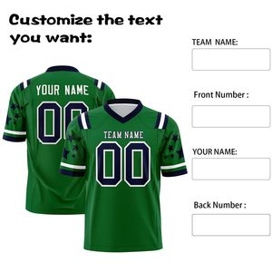 เสื้อฟุตบอลเย็บตะเข็บคู่แบบปรับแต่งได้สำหรับทีมชุดฟุตบอลส่วนบุคคล - Product Image 2