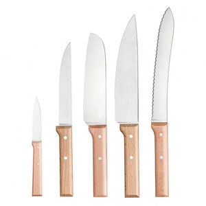 Ensemble de couteaux de chef professionnels en acier inoxydable durable, fabriqués à la main, avec emballage cadeau, essentiels modernes pour la cuisine à domicile - Product Image 2