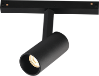 Système d'éclairage sur rail réglable 1*13W COB LED Powergear DC48V à intensité variable, style scandinave, pour supermarché, 4 fils