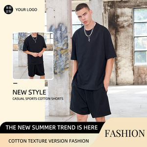 High Quality Heavyweight Cotton Mens <b>Shorts</b> Streetwear <b>Trousers</b> Casual Pants <b>Shorts</b> for Men DDP shipping - Product Image 2