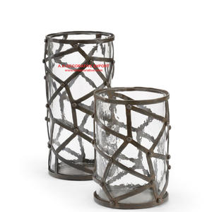 เชิงเทียนอลูมิเนียมโลหะตกแต่งบ้านสำหรับตกแต่งเทียนทีไลท์เชิงเทียนชุบนิกเกิลหรูหรา - Product Image 2