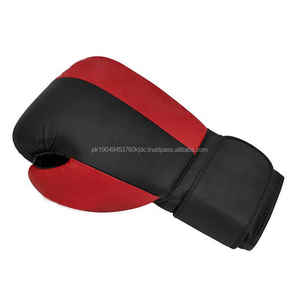 Meilleur prix personnalisé gants de boxe avec sangle en cuir de vachette imperméable Muaythai MMA gants d'entraînement en cuir/Pu pour l'extérieur - Product Image 2