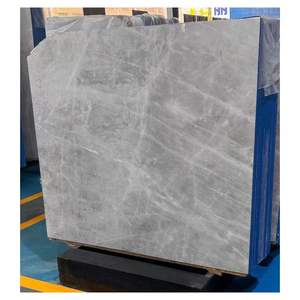 Azulejos de pared de losa de mármol esmaltado pulido de alta calidad Piedra sinterizada de Nigeria con <span class=keywords><strong>vides</strong></span> negras y doradas Cocina - Product Image 5