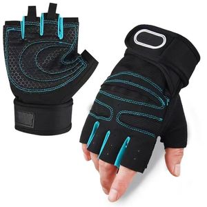 <b>Top</b> Trending High Quality Leather Half Finger Weightlifting Gloves Comfortable Lightweight Breathable for Gym Use - Product Image 1