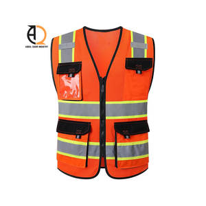Chaleco de Seguridad Reflectante de Alta Calidad al por Mayor con Bolsillos Multifuncionales, Ropa de Seguridad y Protección - Product Image 4
