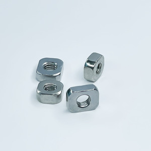 DIN557 acier inoxydable acier au carbone 8.8 10.9 12.9 écrou carré zingué blanc galvanisé pour l'automobile - Product Image 1