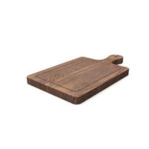 <b>Wooden</b> chopping board with deep juice groove for catching liquids when <b>slicing</b> fruits carving roasts or preparing poultry - Product Image 2