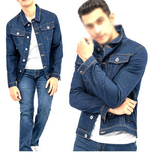 Chaquetas Vaqueras de Lona de Alta Calidad al por Mayor para Hombre, Ajuste Entallado, Casuales, Transpirables, de Secado Rápido, con Logotipo Frontal, Chaquetas de Invierno para Hombre - Product Image 5