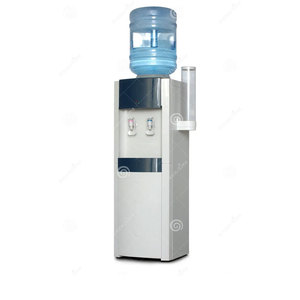 KISEN 1131 Top Loading Electric Desktop <b>Water</b> <b>Dispenser</b> Plastic <b>Hot</b> & <b>Cold</b> Compressor Cooling System Storage Cabinet - Product Image 4