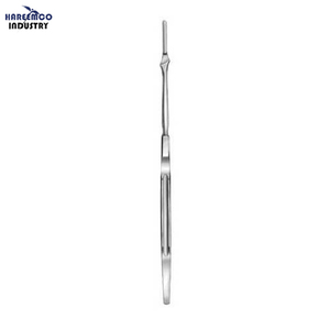 Manual Surgical Scalpel Handle Stainless Steel Number 3 & 4 High Quality 3-Year Warranty HAREEMCO INDUSTRY HI-600 Reusable - Product Image 1