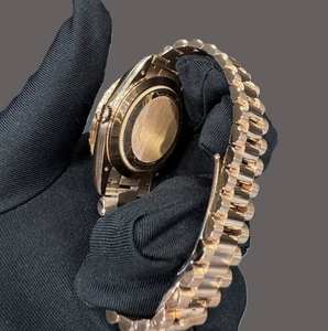 นาฬิกาข้อมือแฟชั่นฮิปฮอปสุดหรูสำหรับผู้ชาย สแตนเลสสตีล ประดับเพชรโมอิสซาไนต์ VVS ระบบอัตโนมัติ Miyota ของขวัญสุดพิเศษ ลดราคาพิเศษ - Product Image 5