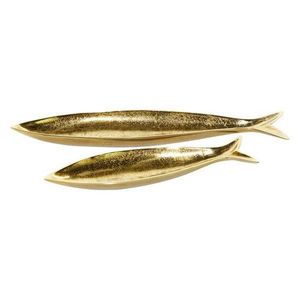 Cuenco Decorativo de Aluminio con Acabado Dorado Metálico y Negro, Ecológico, Ligero, de Lujo, con Diseño Curvo en Forma de Hoja, para Mesa, Hogar u Hotel - Product Image 5