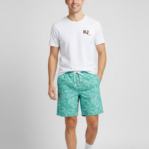 Ensemble t-shirt et short décontracté pour homme, 100% coton, séchage rapide, léger, parfait pour l'été, usage quotidien, activités de plein air - Product Image 1