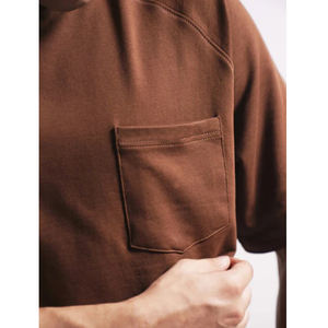 Camisetas de Hombre 100% Algodón con Bolsillo, Tela Transpirable de Alta Calidad, Impresión Digital Personalizada, 180 Gramos, Camisetas Unisex - Product Image 5