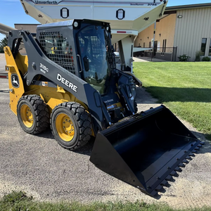 Venta caliente Johnn Deerre 318G Rueda Skid Steers Precio al por mayor, directo de fábrica, Equipo de construcción de la mejor calidad para la venta - Product Image 5