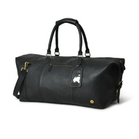 Grand sac de voyage Weekender en cuir véritable personnalisé sac polochon de nuit sacs à bagages pour hommes