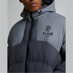 Veste coupe-vent zippée pour homme, imperméable, respirante, avec capuche pliable, pour la course à pied et la pluie - Product Image 6