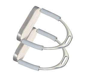 Recién llegado, estribos para montar a caballo de doma, empuñadura de seguridad ajustable ligera de aluminio, fábrica, Exportación de fabricante OEM - Product Image 2