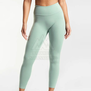 Diseño personalizado Tamaño personalizado Cintura elástica Yoga leggings Poliéster Hecho Yoga leggings Estilo único Yoga Leggings - Product Image 1