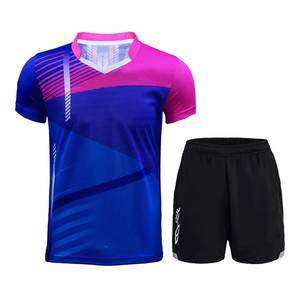 Short de sport de course à séchage rapide pour hommes uniforme de badminton personnalisé vêtements d'entraînement de tennis ensembles d'uniformes de badminton - Product Image 1