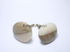 Tiradores y pomos redondos de resina y madera para cajones y gabinetes, herrajes económicos para cocina, armario y cómoda - Product Image 3