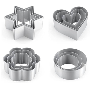 Cortador de galletas de acero inoxidable de alta calidad para uso en la cocina, accesorios de cocina, herramientas para pasteles para la venta - Product Image 3
