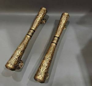 Recién llegado, accesorios de ventana de Material de latón, manija de puerta para puerta de armario de puerta de habitación con paso de diseñador - Product Image 2