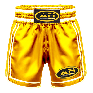 Pantalones cortos de satén de poliéster UFC al por mayor de secado rápido y transpirables para adultos para boxeo en blanco MMA Muay Thai entrenamiento ropa de artes marciales - Product Image 1