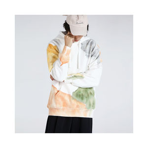 Vêtements de rue à la mode arrivée Tie Dye luxe de haute qualité mode personnalisée imprimé hiver hommes sweats à capuche et sweatshirts pour hommes - Product Image 4