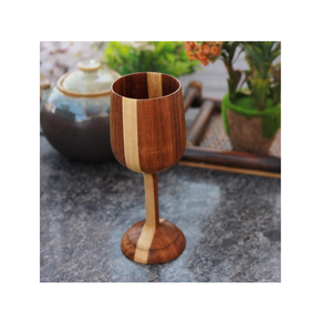 แก้วเบียร์ทำจากไม้กันรั่ว100% สำหรับโรงแรมและร้านอาหารให้บริการน้ำโดยผลิตในอินเดีย - Product Image 3