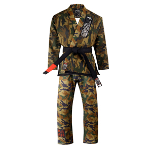 บราซิล jiu jitsu กิโมโนคุณภาพสูงพิมพ์ลายพราง BJJ GI Unisex บราซิล jiu jitsu เครื่องแบบคุณภาพสูงวัสดุ - Product Image 1