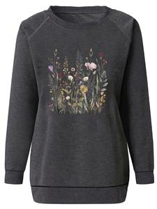Women's Casual <b>Sports</b> <b>Jumper</b> Hood 100% Cotton Breathable Anti-Shrink Crew Neck Design Autumn Winter Printed Logo Embroidered - Product Image 4