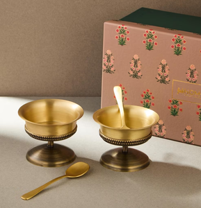 Brass <b>Ice</b> <b>Cream</b> Bowl Classic Dessert Gold Polished 4 Pieces Brass <b>Ice</b> <b>Cream</b> Bowl Manufacture Lowest Price - Product Image 1