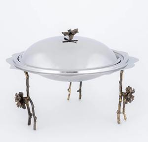 Olla de crema hecha a mano y cuenco de chocolate, diseño moderno personalizado para las fechas de Ramadán, recipiente de metal más exigente - Product Image 5