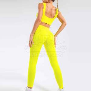 Active Wear Yoga Set para mujeres Seamless Women Yoga Set Fitness Wear Women Yoga Set - Product Image 2