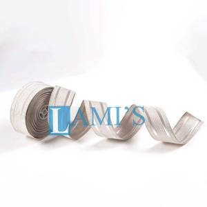 Cinta Decorativa Plateada Hecha a Mano por Lami's Industries, Cinta de Encaje para Uniformes, Trenza Personalizada con Logotipo, Tamaño/Ancho Personalizables para Zapatos - Product Image 2