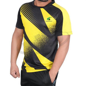 Camiseta estampada de ajuste holgado de algodón 100% a la moda para hombre, camiseta informal con estampado de sublimación para gimnasio, ropa para correr, peso ligero, OEM personalizado - Product Image 3