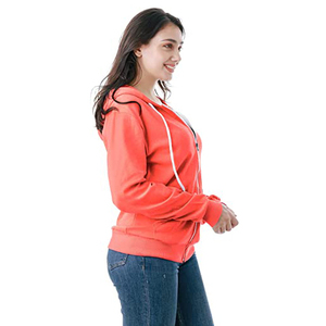 Sudaderas con Capucha para Mujer al por Mayor, con Logotipo Personalizado, Cálidas, para Clima Frío, Sudaderas con Cremallera para Mujer - Product Image 2