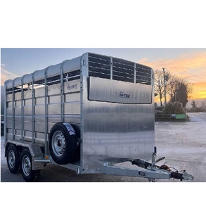 Remolque Agrícola Multiusos para Ganado, Ovejas y Caballos, con Carrocería de Acero y Componentes PLC - Product Image 5