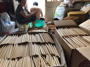 <b>Reusable</b> Bamboo <b>Straws</b> Vietnam Handmade Natural Drinking <b>Straw</b> Wholesale Export - Product Image 2