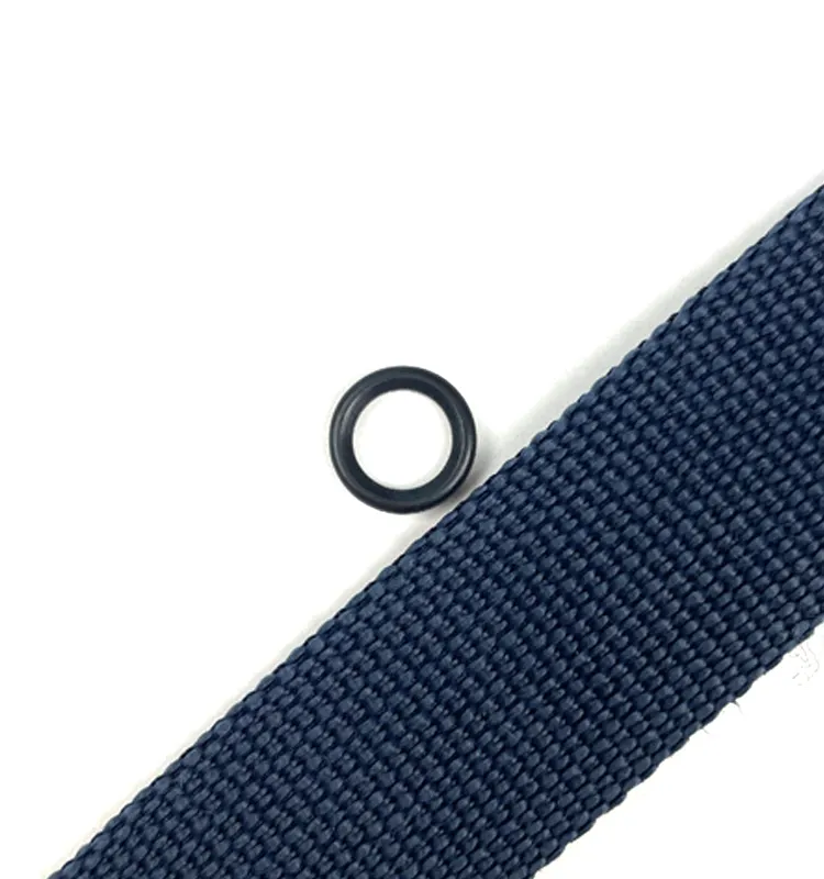 Boucle d'anneau ronde en plastique couleur personnalisée anneau en D en plastique qualité boucle d'anneaux en D noir pour sacs